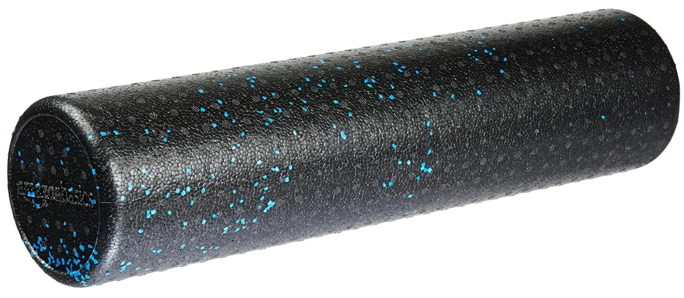 Blue-Speckled Foam Roller · Length Options